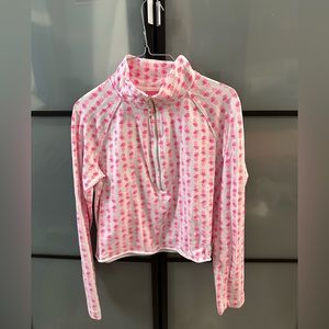 Lilly Pulitzer 1/4 zip sweat shirt - excellent condition